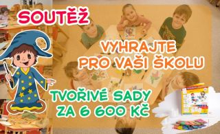 🎨 Soutěž pro malé umělce! 🖍️ Pomozte své škole nebo školce vyhrát tvořivé sady na pískování v hodnotě 6 600 Kč! ❤️...